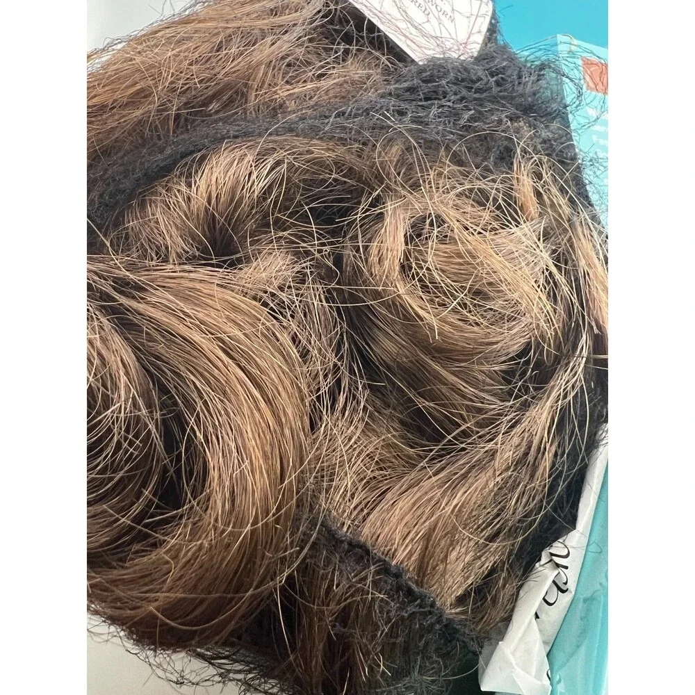 NIB Soft Stretch TWC Wig Soft Pleasures Sz Average Color 8 Brown Brunette Curl